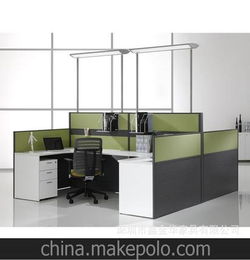 厂家直销深圳办公屏风 办公家具 L型屏风卡位 组合办公桌